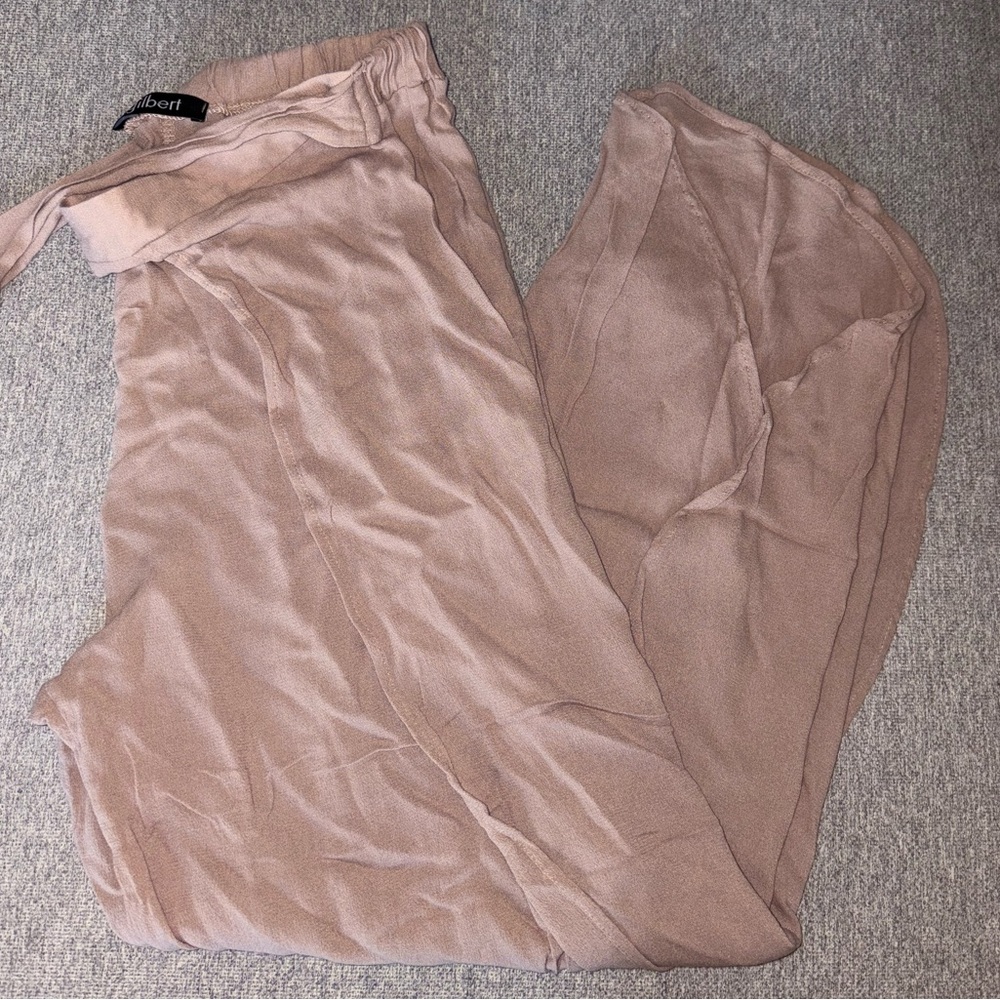 GILBERT FLOWY TIE PANTS